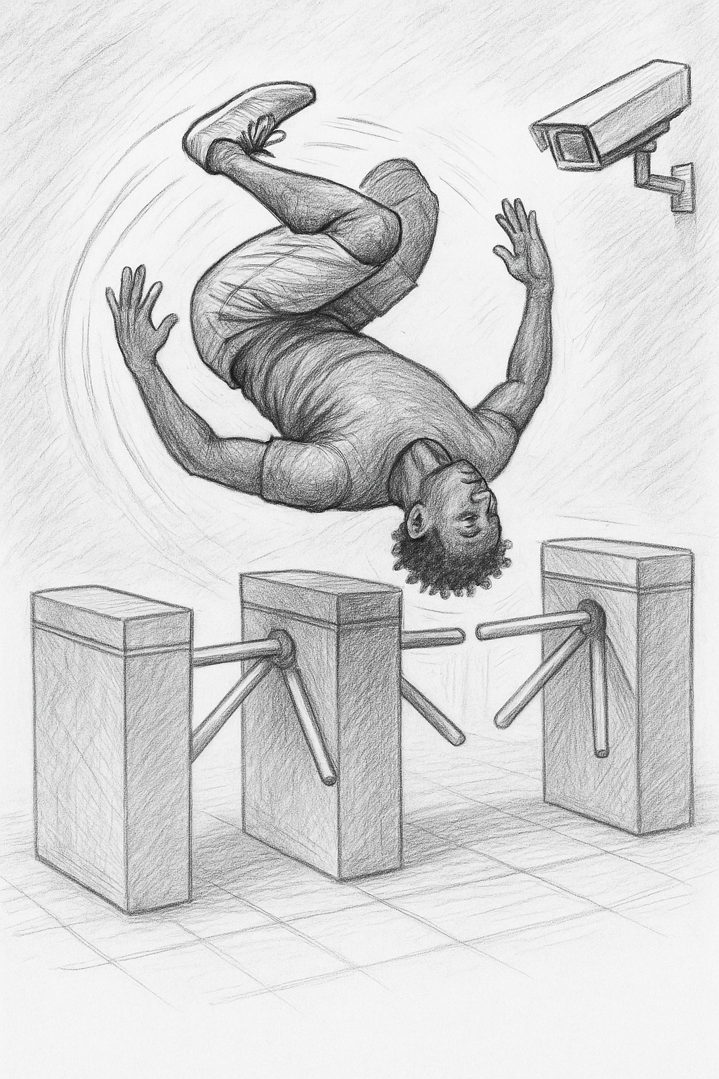 Der sportliche Schwarzfahrer