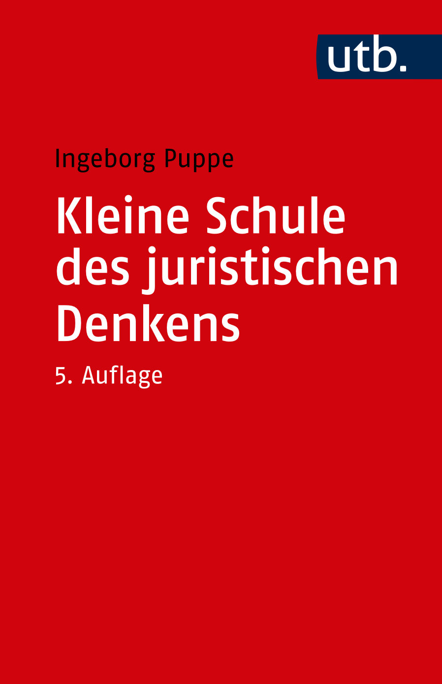 Ingeborg Puppes „Kleine Schule des juristischen Denkens" schult methodisches Denken, ohne die Tiefe zu scheuen
