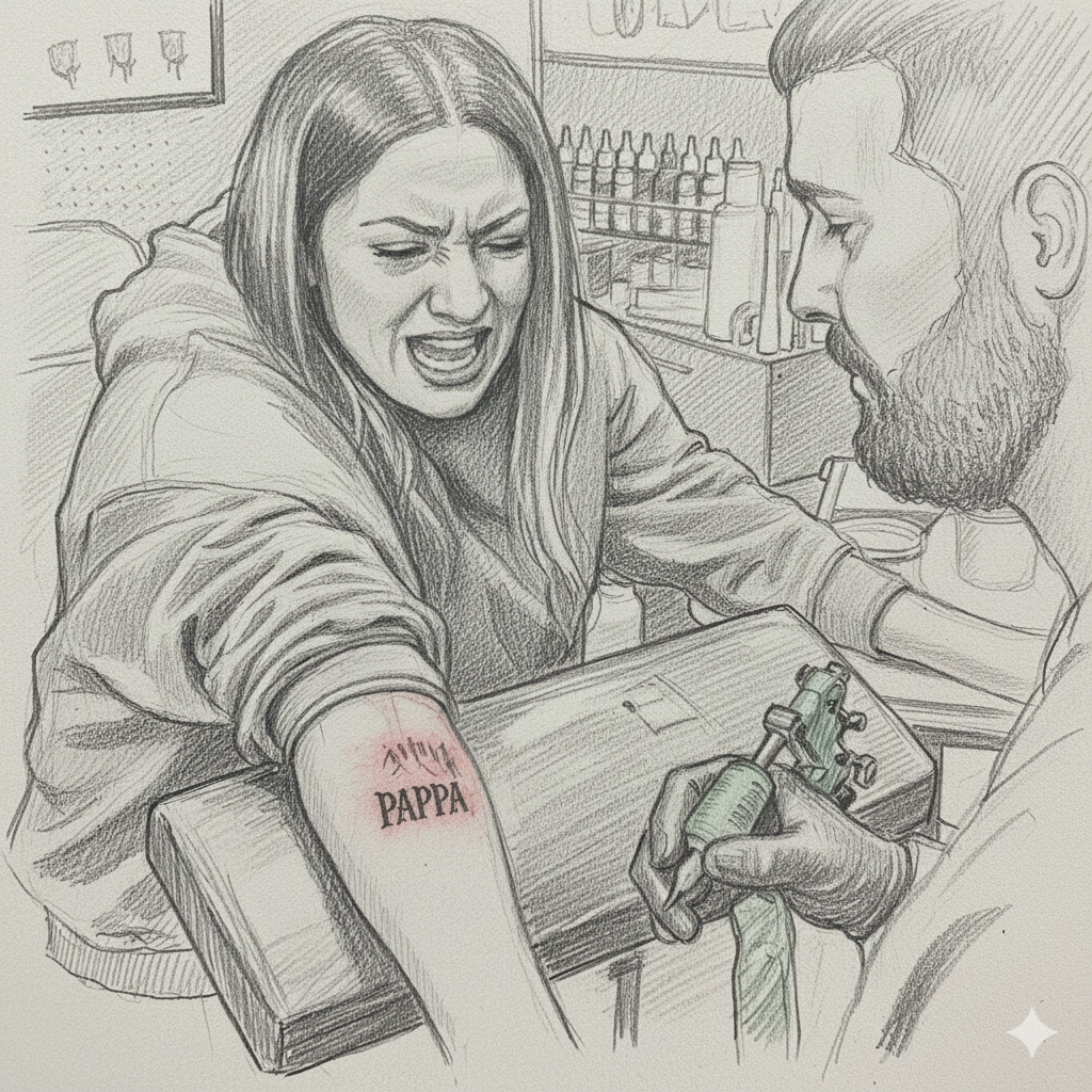 Rechtschreibfehler bei Tattoos