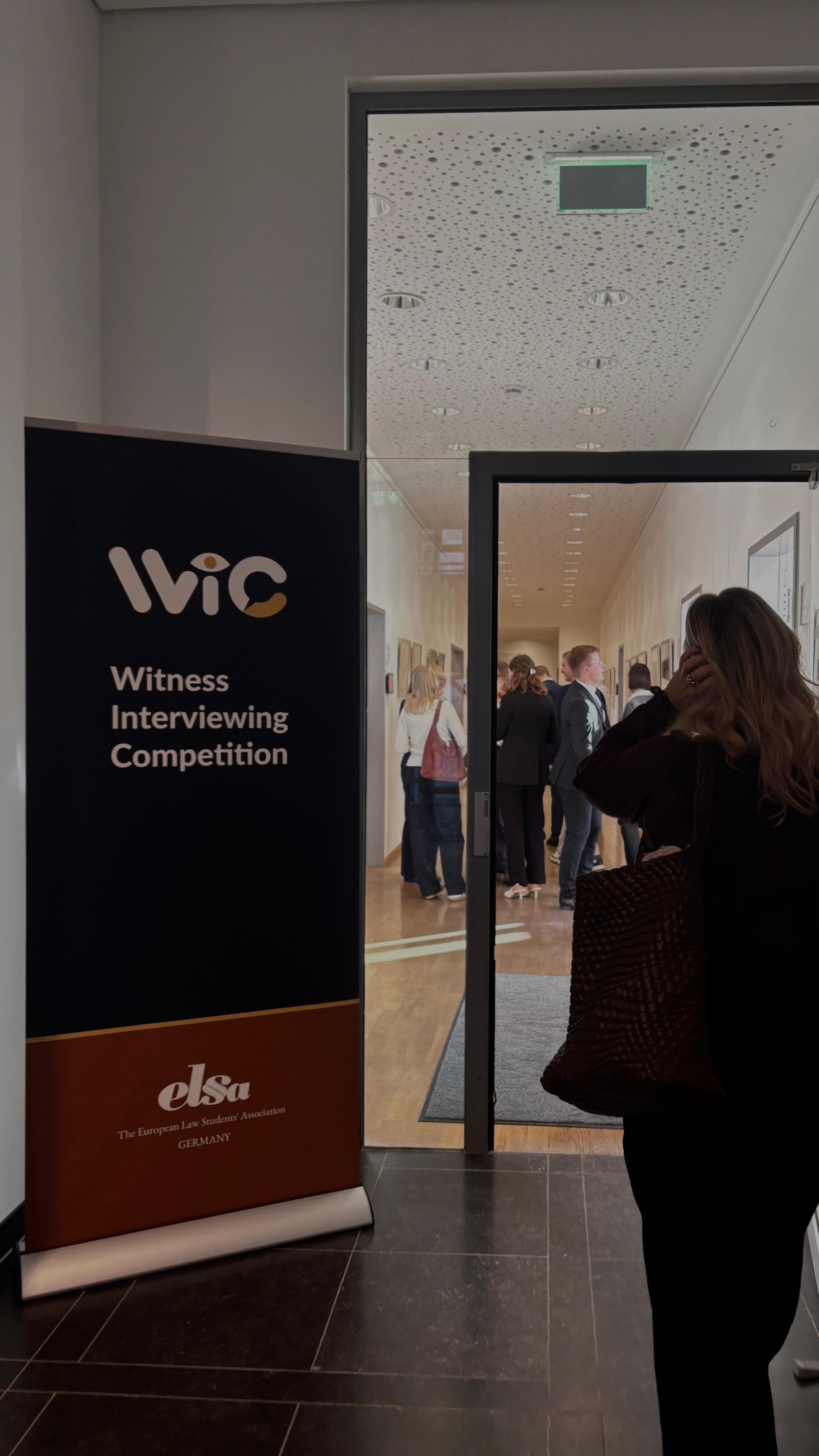 Nationales Finale der Witness Interviewing Competition 2025 von ELSA Germany in Kooperation mit Becker Büttner Held Berlin