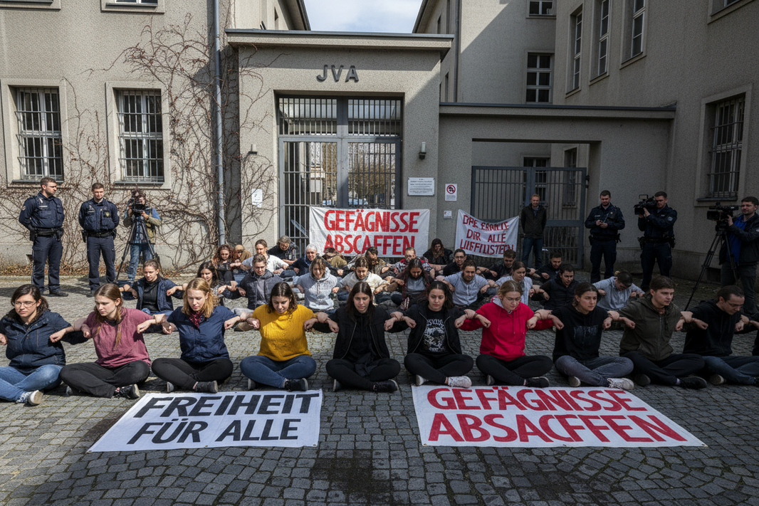 Wenn Demonstranten sich verhaken und nicht wegtragen lassen, darf die Polizei Schmerzgriffe einsetzen.