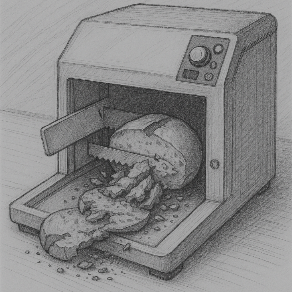 Der Brotschneidemaschinen-Fall