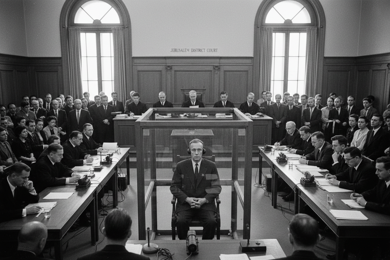 Der Eichmann-Prozess (1961): Rechtsprechung am Schnittpunkt von Geschichte, Moral und internationalem Recht