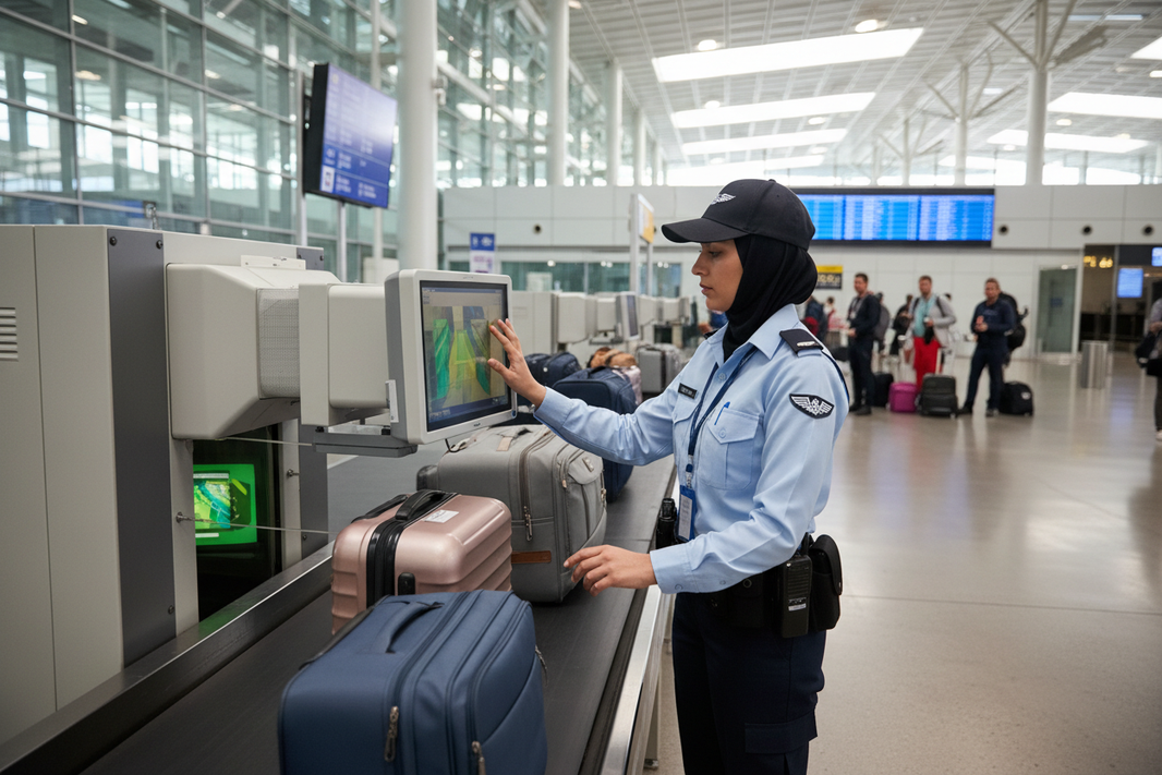 Das Tragen eines Kopftuchs stellt kein Ausschlusskriterium für die Tätigkeit als Luftsicherheitsassistentin am Flughafen dar.