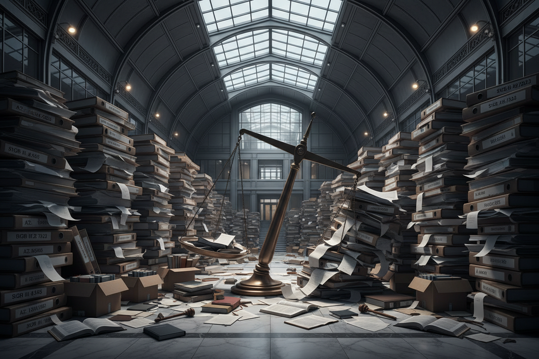 Eine Million offene Strafverfahren: Systemische Überlastung der Strafjustiz und ihre Folgen