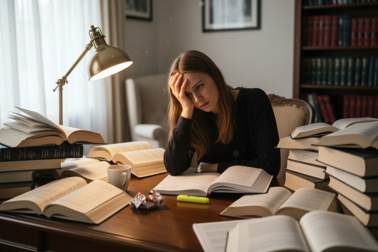 Konzentrationsprobleme im Jurastudium sind kein Versagen – sondern ein Signal. Law School Germany