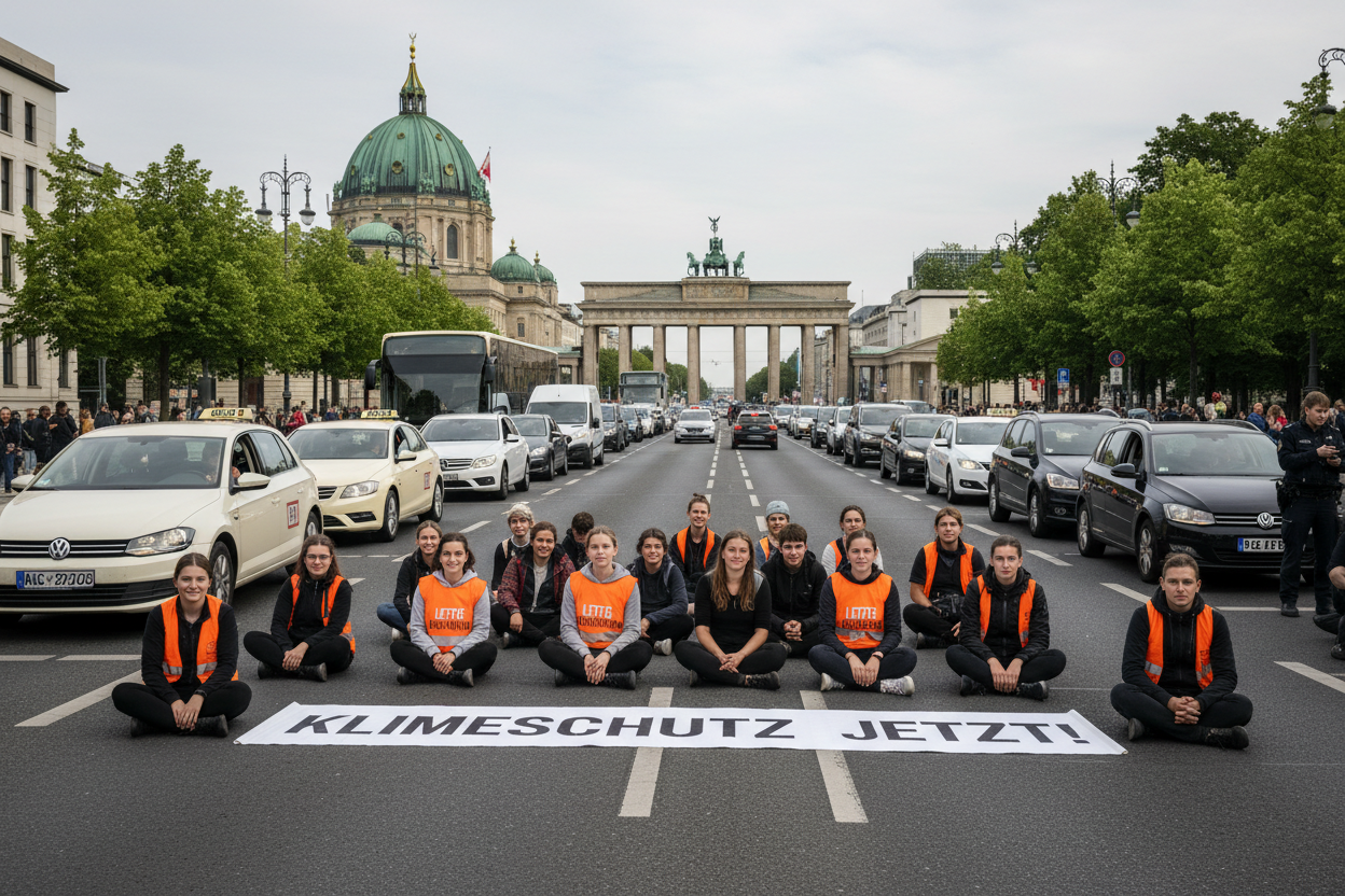 Keine Nötigung bei Sitzblockade ohne „zweite Reihe“