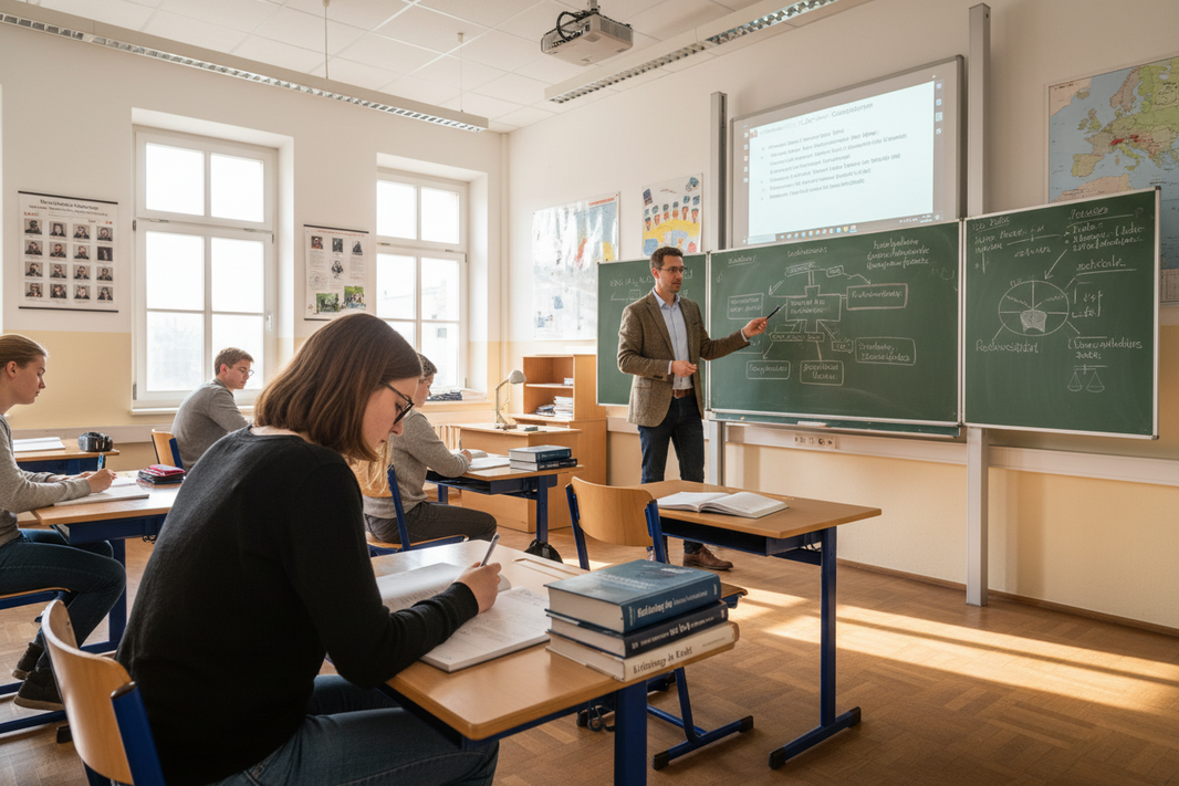 Bikini-Autowäsche, „Bumms-Mobil“ und eine Beziehung zu einer volljährigen Schülerin rechtfertigen nicht die vorläufige Entfernung eines Schullehrers aus dem Dienst.