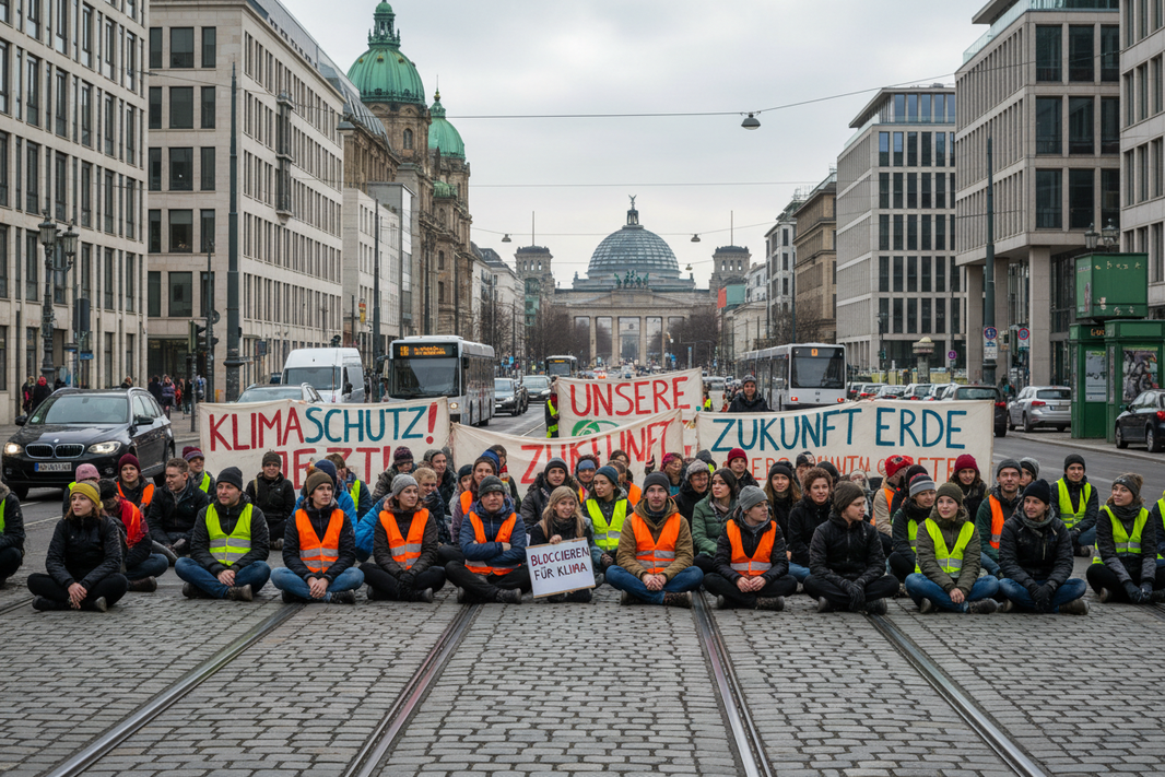 Polizeiliche Schmerzgriffe bei Klimaprotesten in Berlin waren unverhältnismäßig