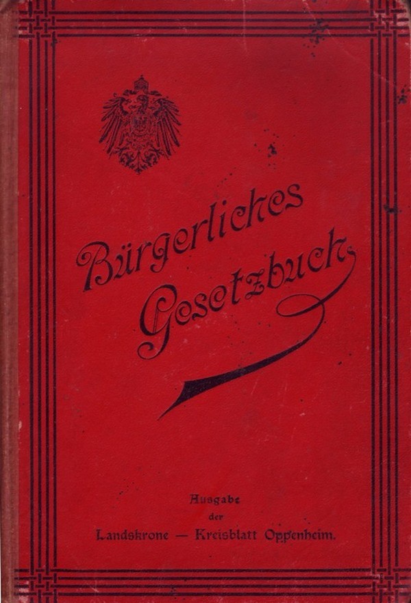 Die Kodifikation des Bürgerlichen Gesetzbuches (BGB, 1900): Ein Meilenstein der deutschen Rechtsgeschichte