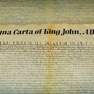 Die Magna Carta (1215): Ein Grundstein für Rechtsstaatlichkeit und Freiheit