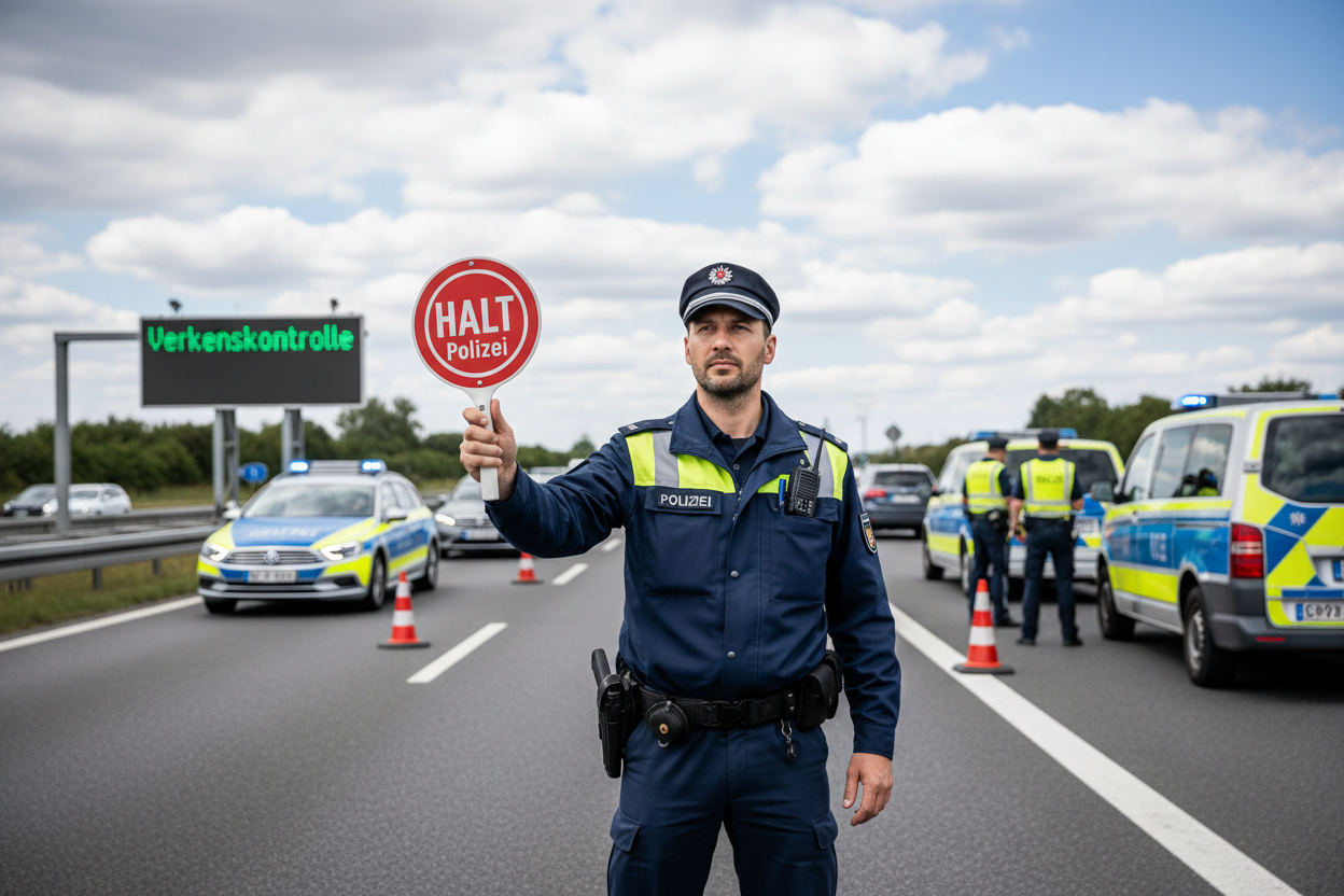 Vorgetäuschte Verkehrskontrolle ist strafbare Nötigung. Law School Germany