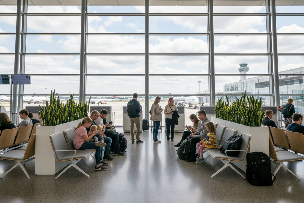 Wer seinen Flug wegen langem Check-in verpasst, kann den Reisepreis vom Veranstalter zurückfordern.
