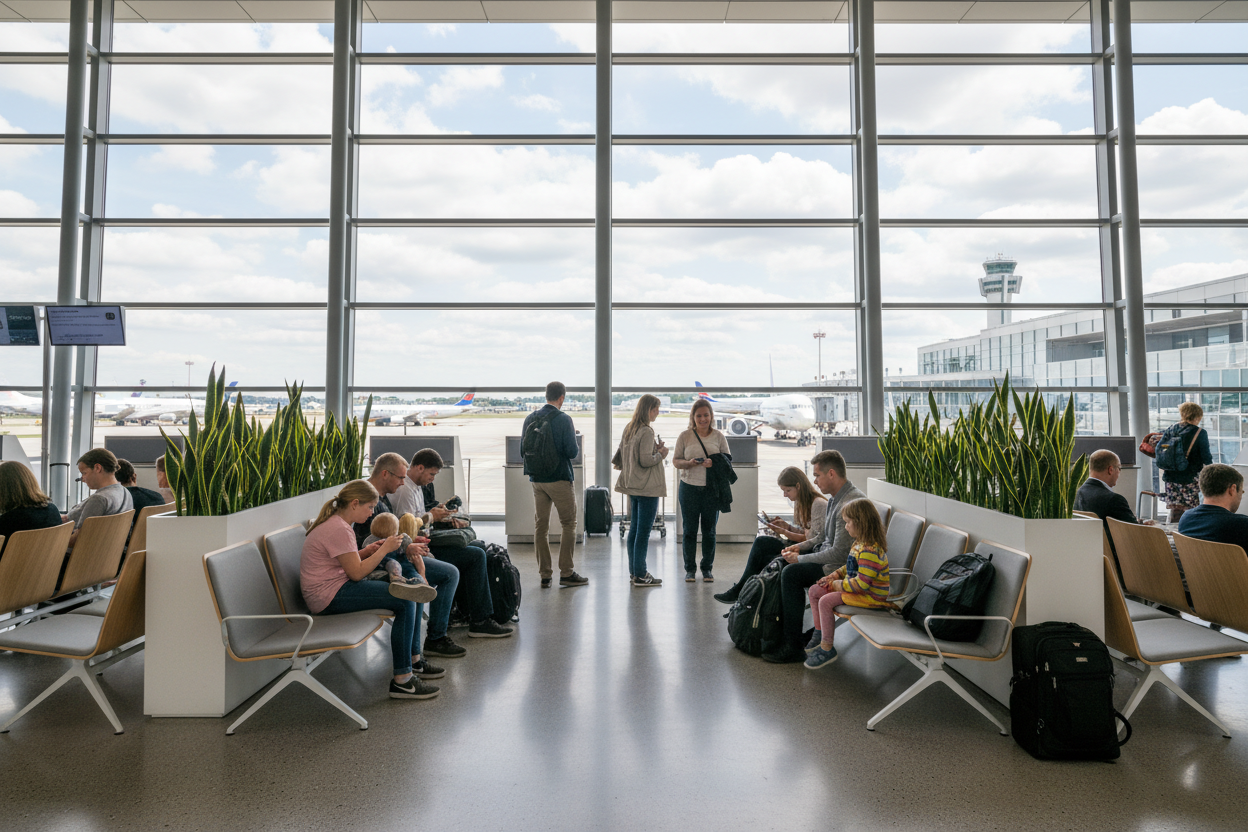 Wer seinen Flug wegen langem Check-in verpasst, kann den Reisepreis vom Veranstalter zurückfordern.