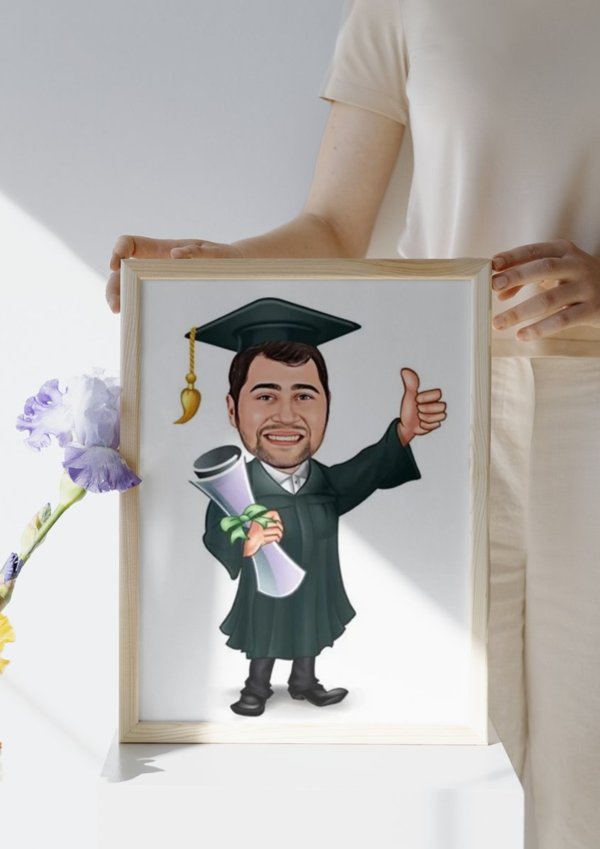 Personalisierte Karikatur für Juristen – Das perfekte Geschenk für Anwälte, Richter und Jurastudenten - Law School Germany