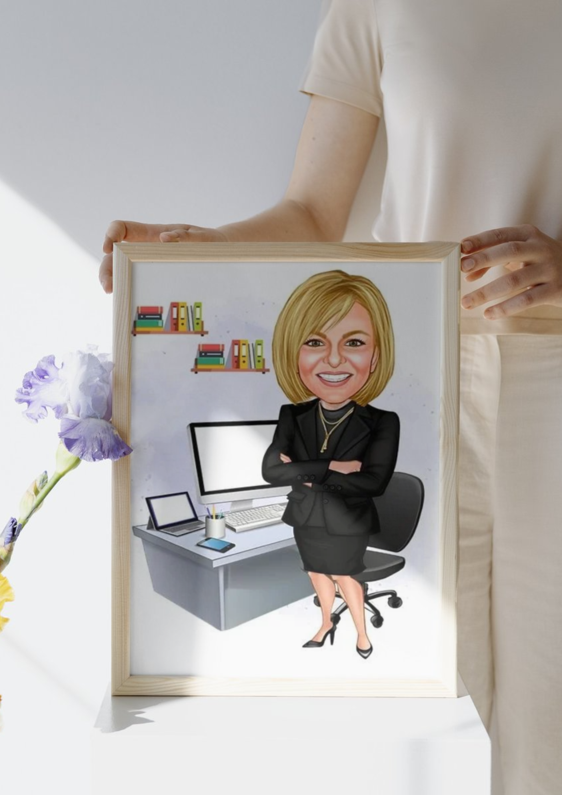 Personalisierte Karikatur für Juristen – Das perfekte Geschenk für Anwälte, Richter und Jurastudenten - Law School Germany