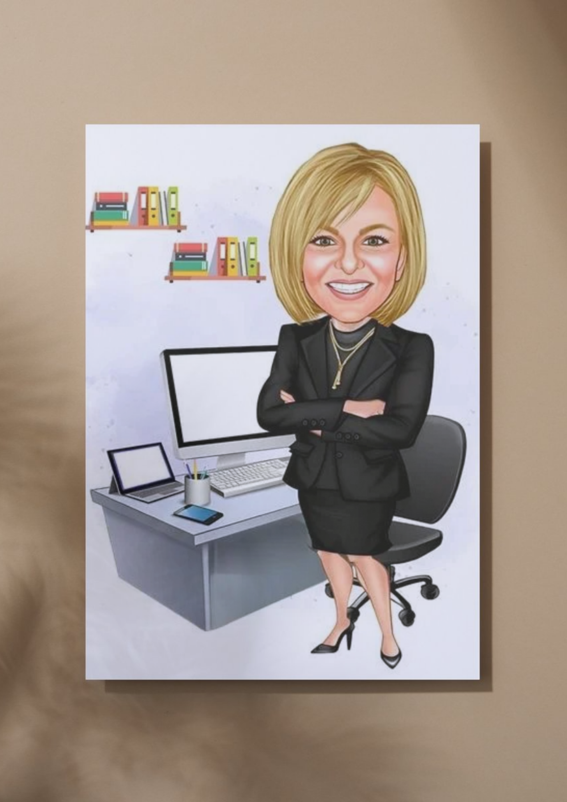 Personalisierte Karikatur für Juristen – Das perfekte Geschenk für Anwälte, Richter und Jurastudenten - Law School Germany