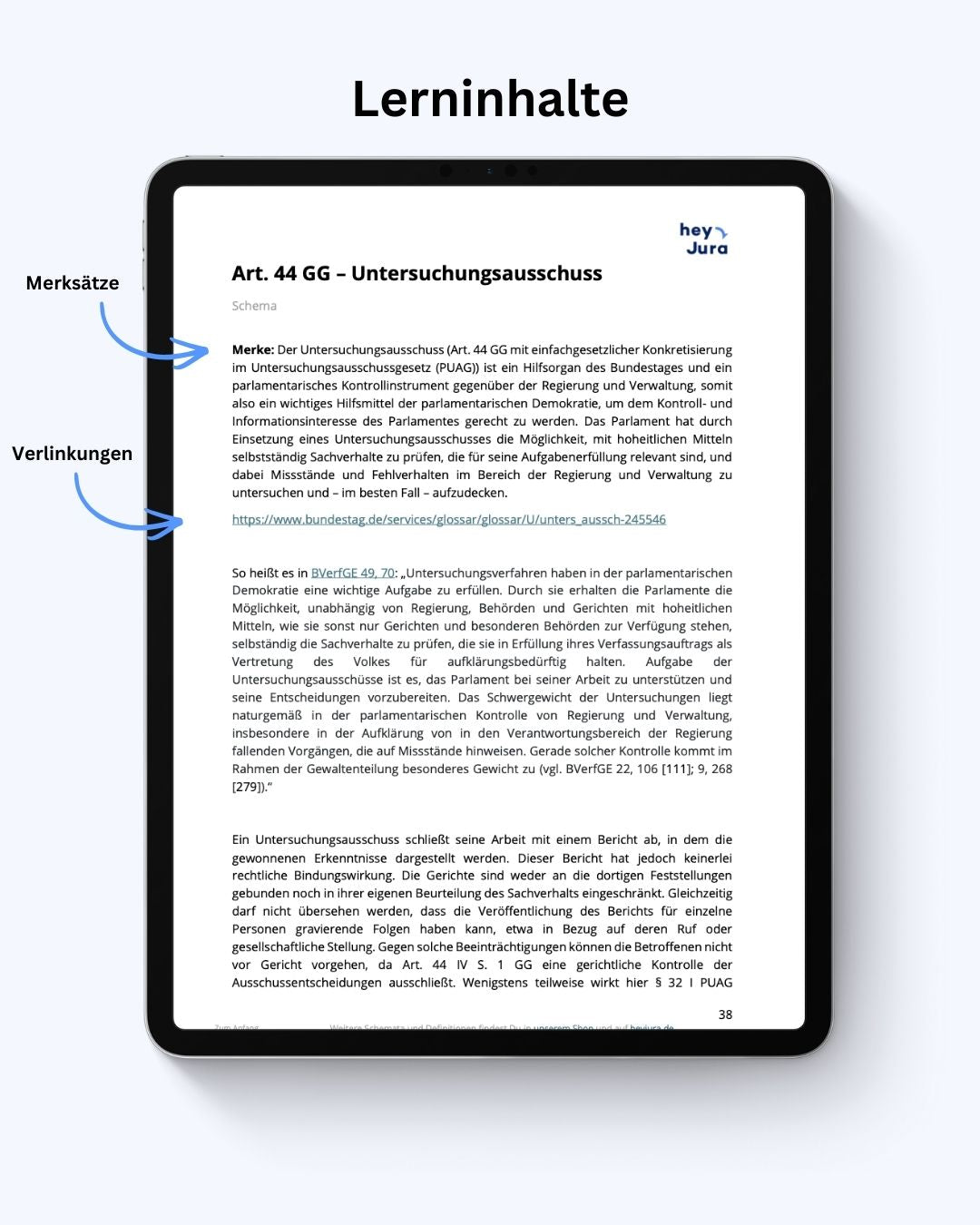 Öffentliches Recht-Skript von heyJura (Digital) - Law School Germany
