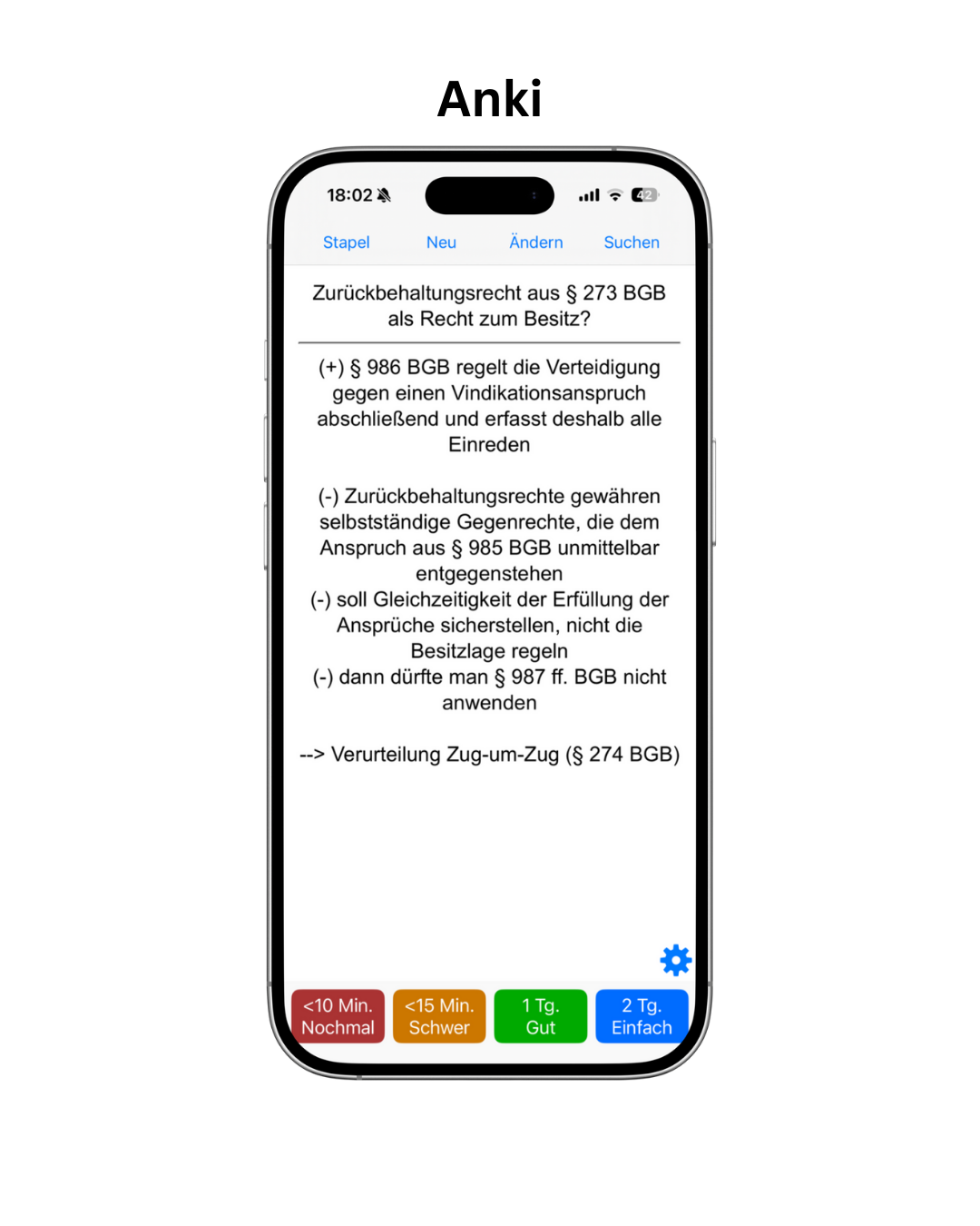 Jurakarteikarten - Law School Germany