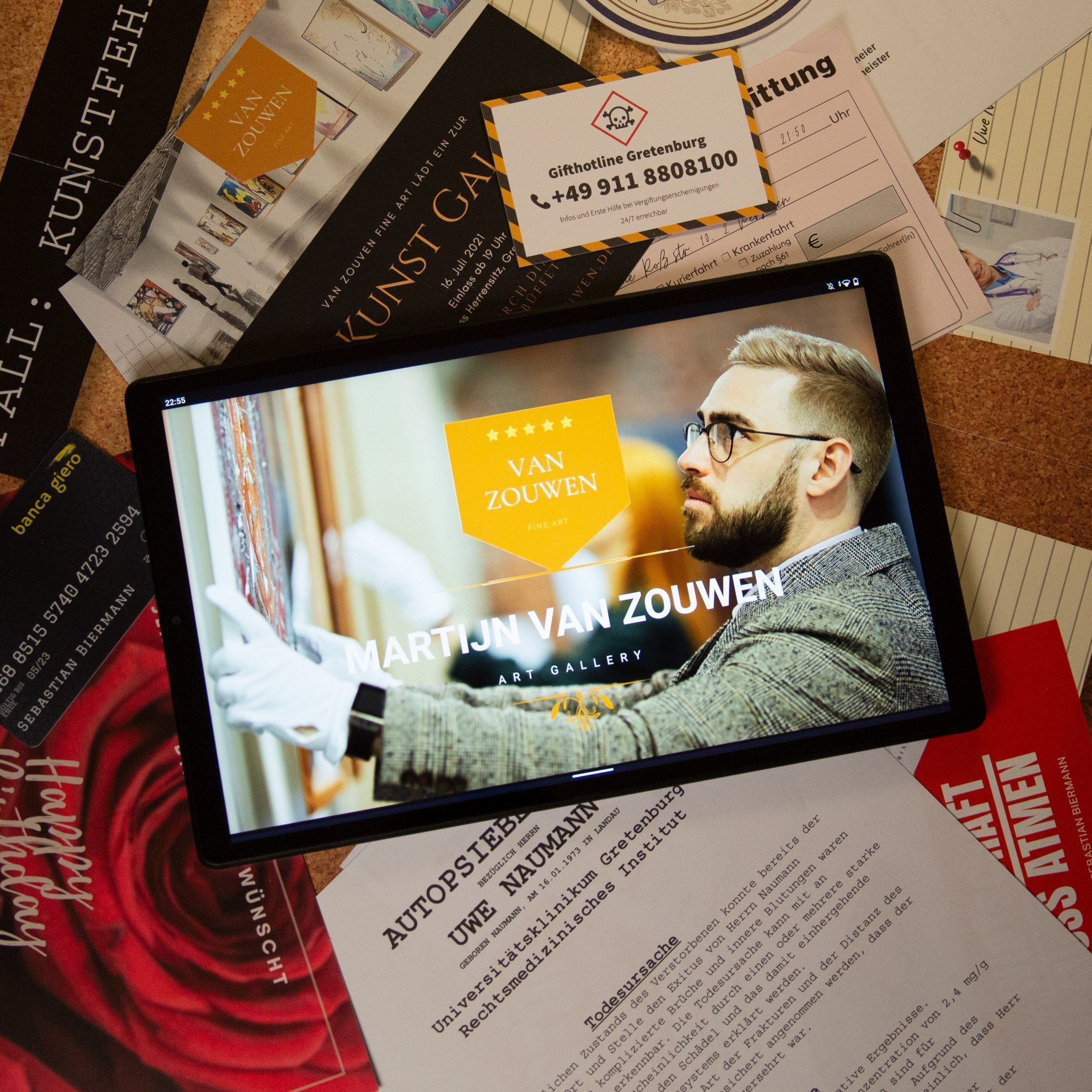 Krimispiel: Tatort Kunstfehler - Law School Germany