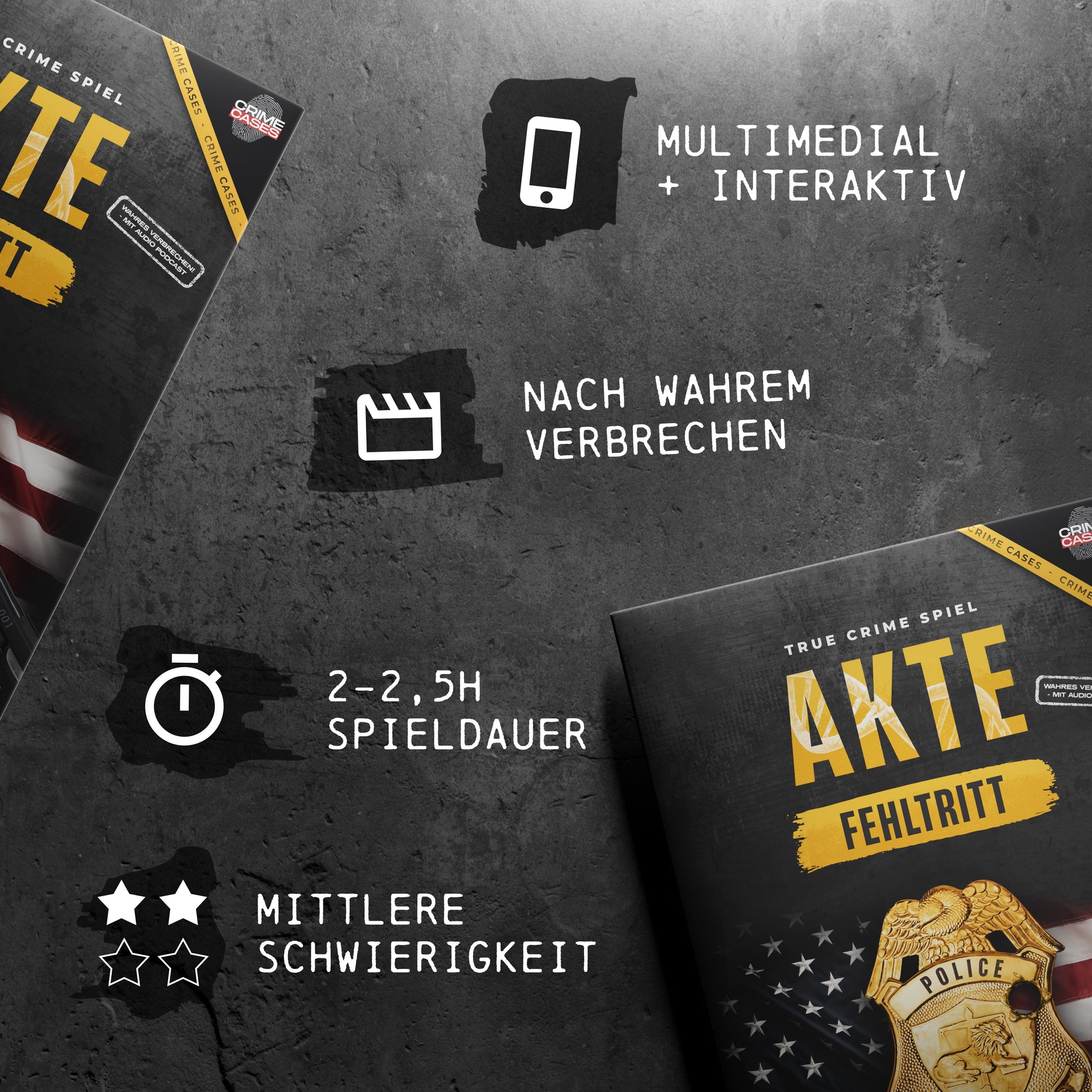 True Crime Spiel: Akte Fehltritt - Law School Germany