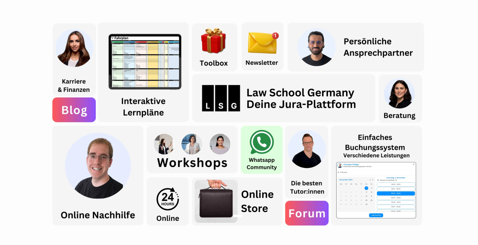 JURA LERNPLAN 1. STAATSEXAMEN Law School Germany