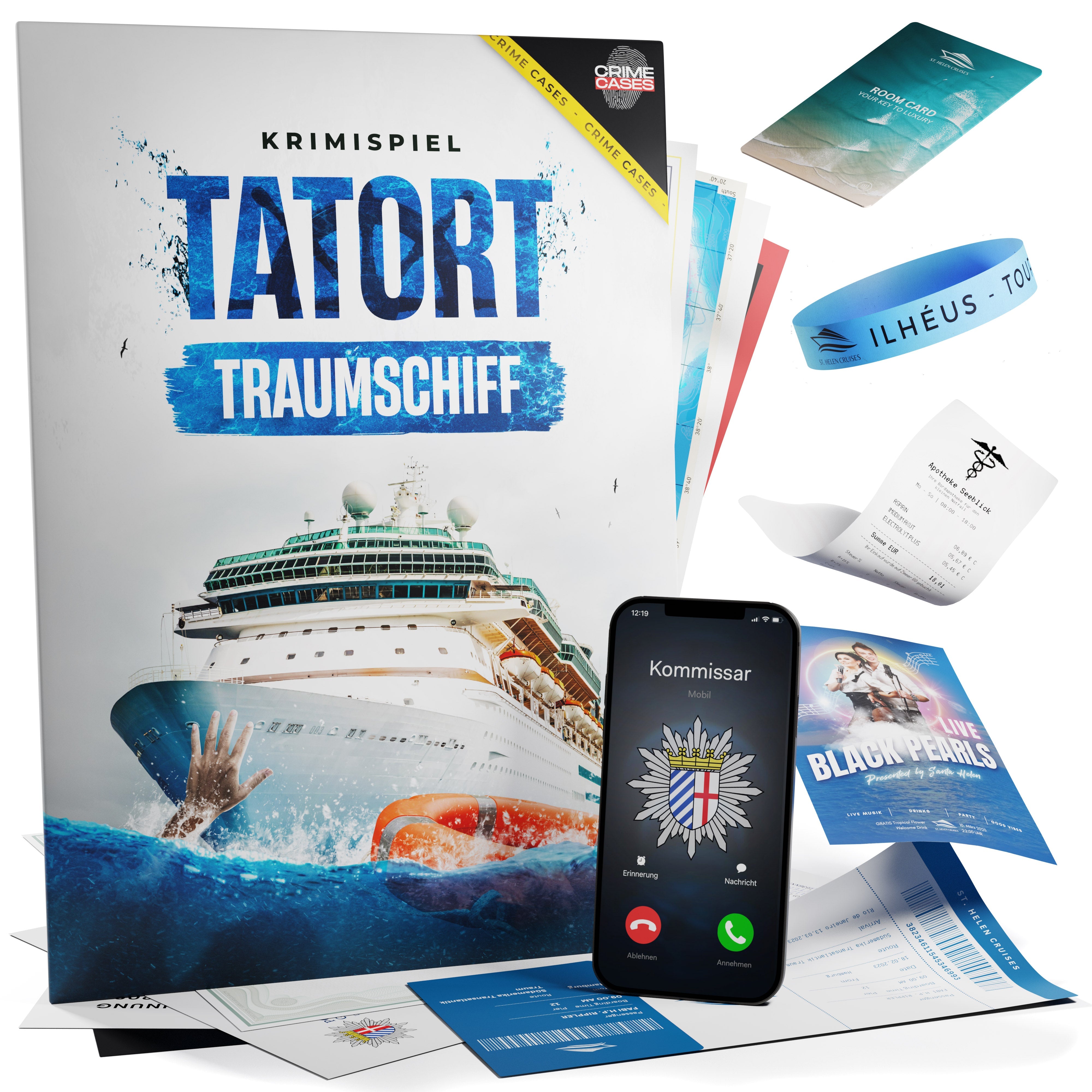 Krimispiel: Tatort Traumschiff - Law School Germany