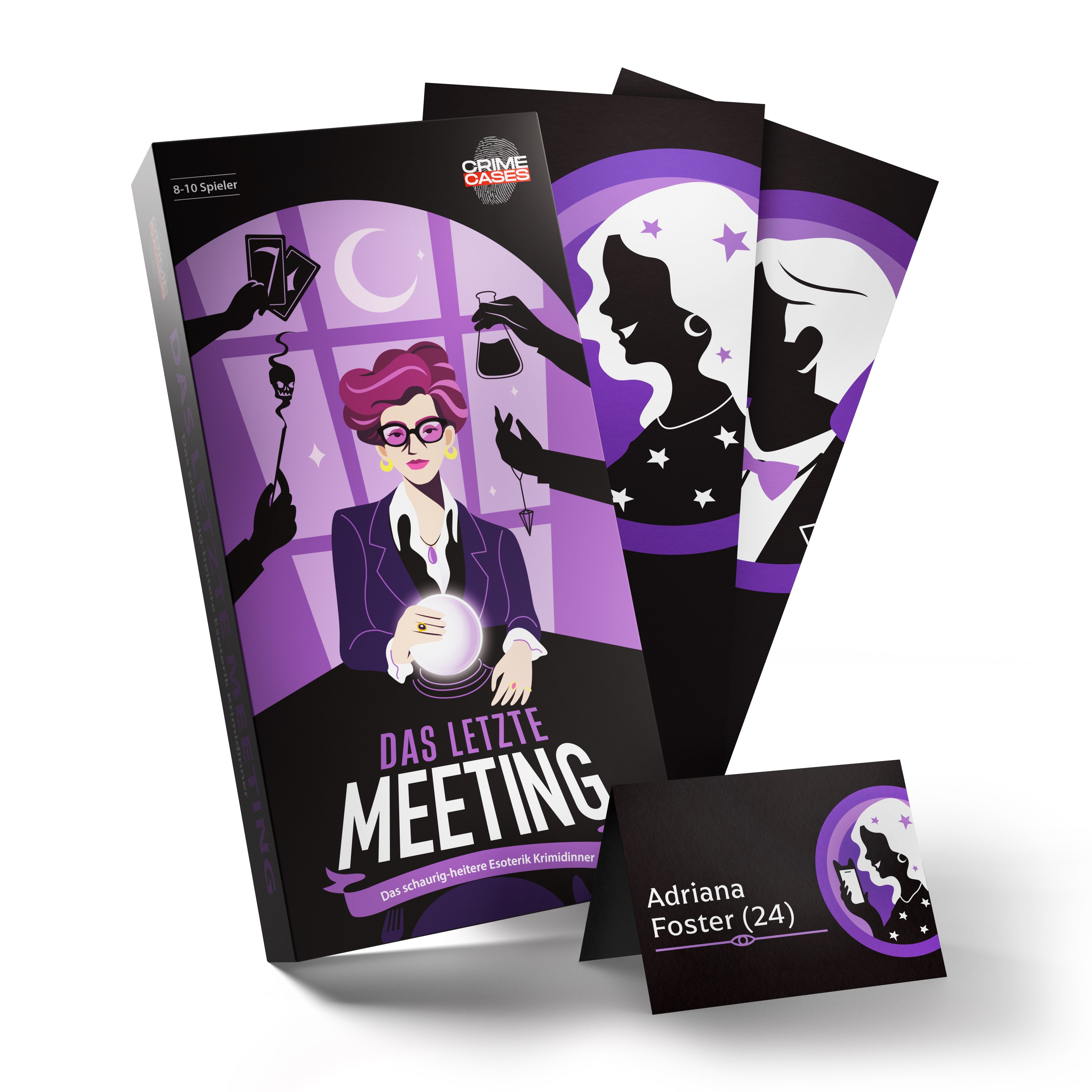 Kartenspiel: Krimidinner "Das letzte Meeting" - Law School Germany