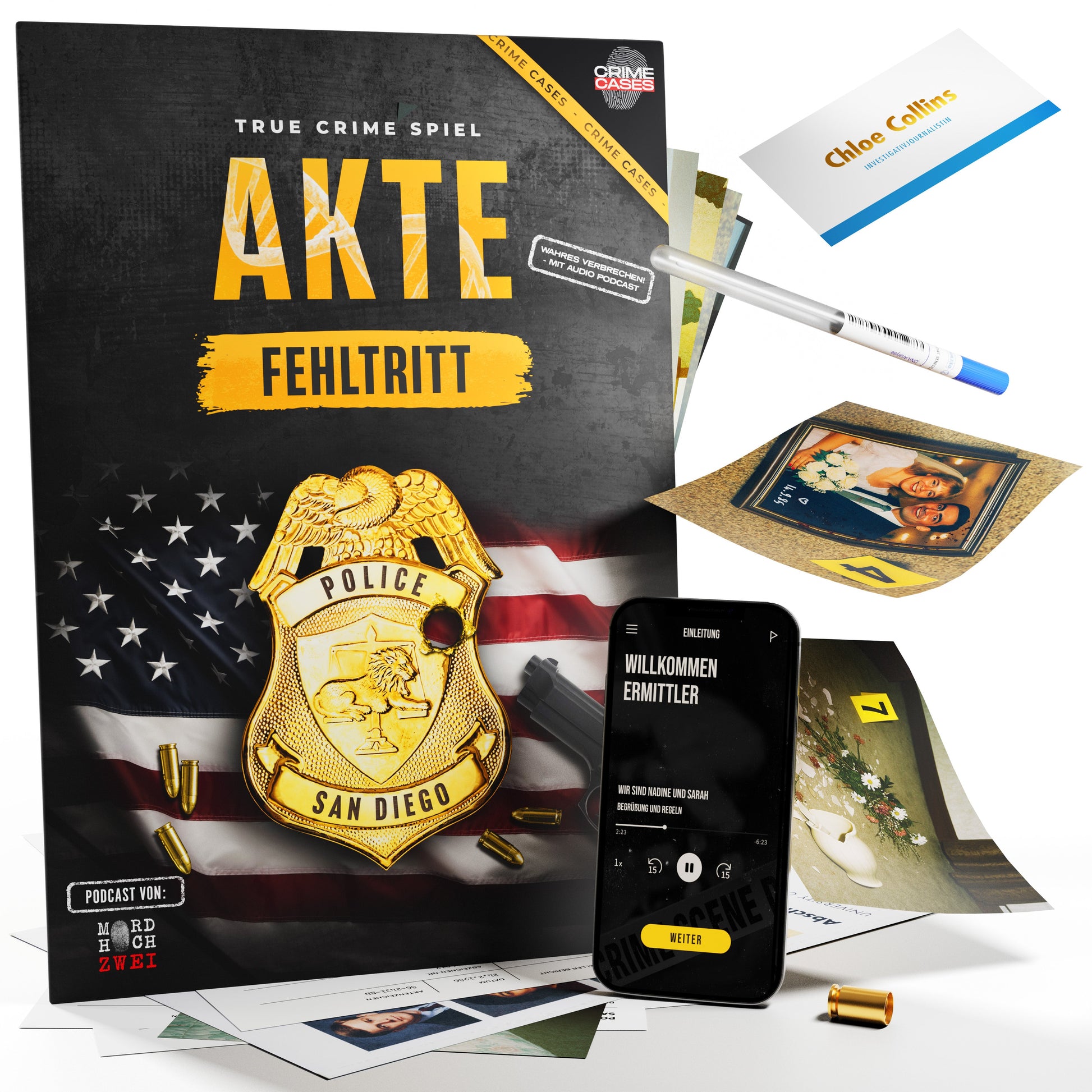 True Crime Spiel: Akte Fehltritt - Law School Germany