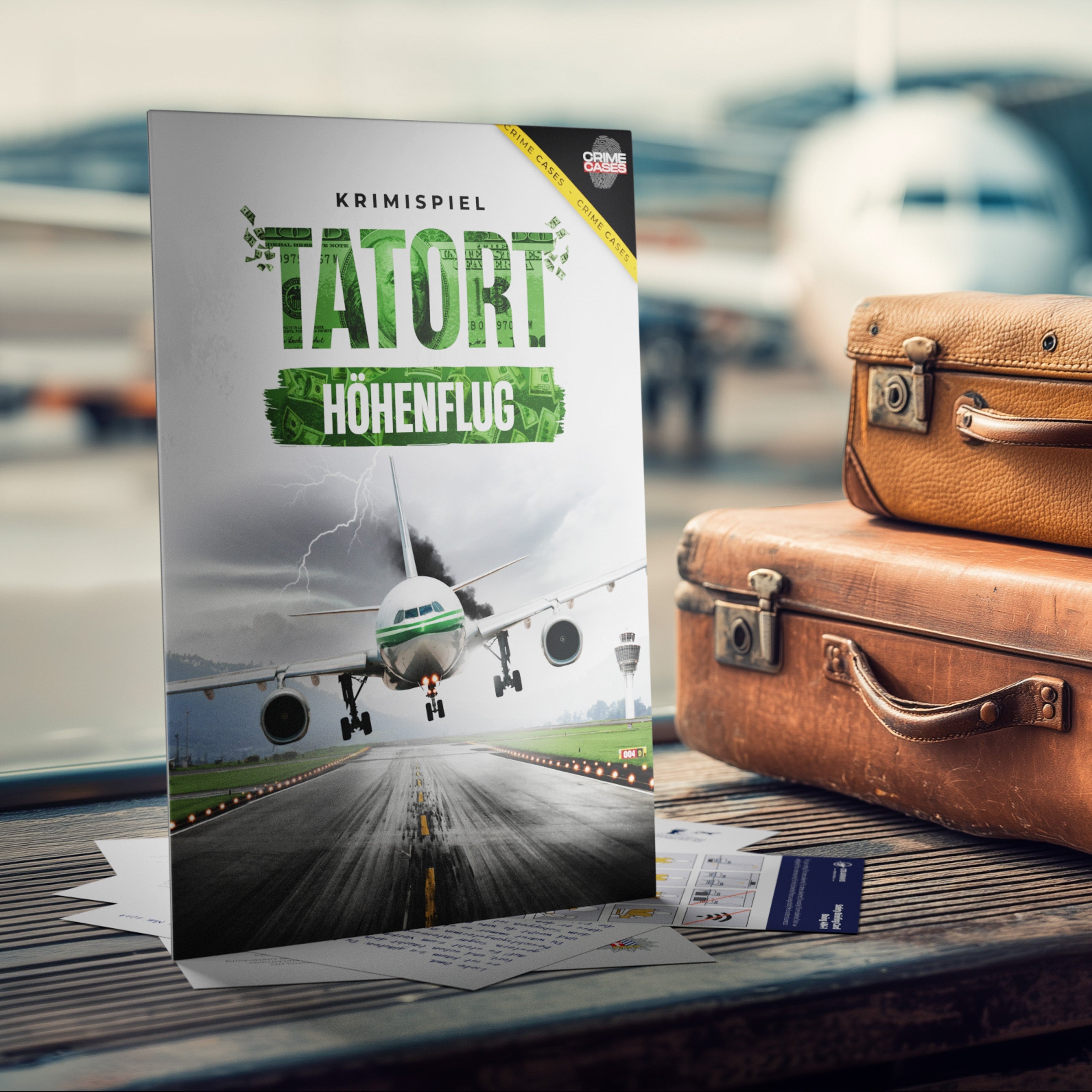 Krimispiel: Tatort Höhenflug - Law School Germany